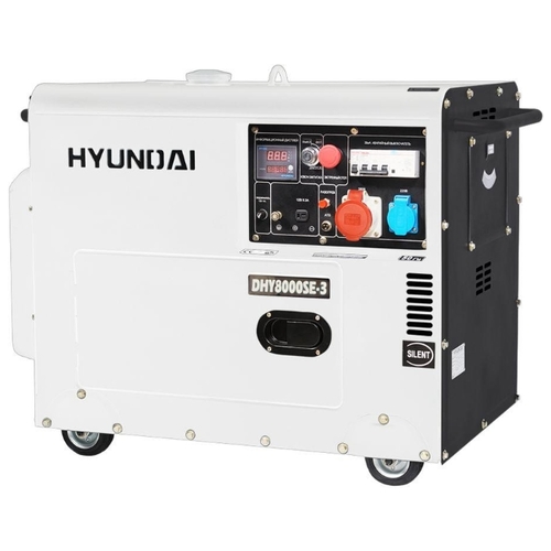 Генератор дизельный Hyundai DHY 8000SE-3