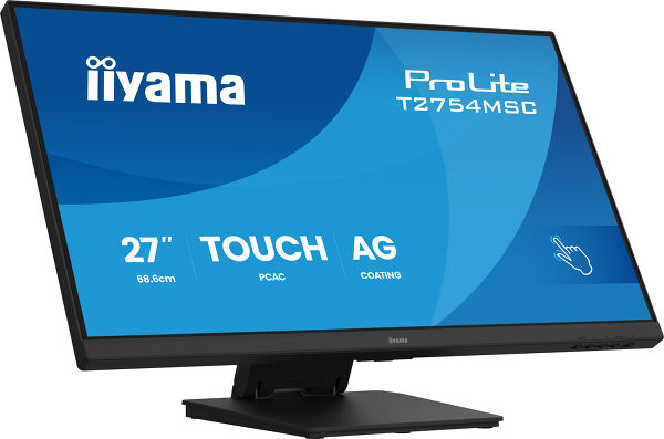 Монитор Iiyama T2754MSC-B2AG, черный