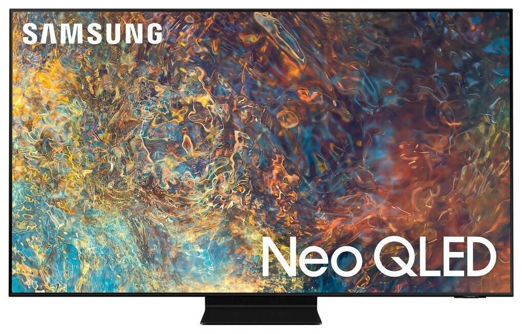 Телевизор Samsung QN90A (QE98QN90AAUXRU), черный титан