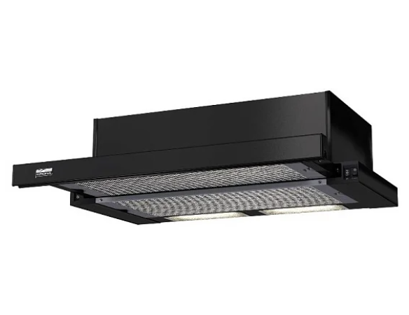 Вытяжка встраиваемая Krona Kamilla 600 Black (2 мотора)