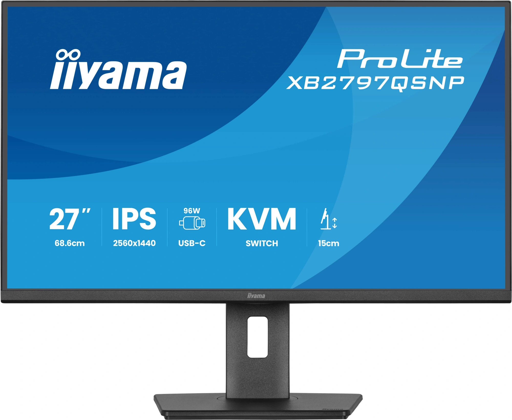 Монитор Iiyama XB2797QSNP-B1, черный