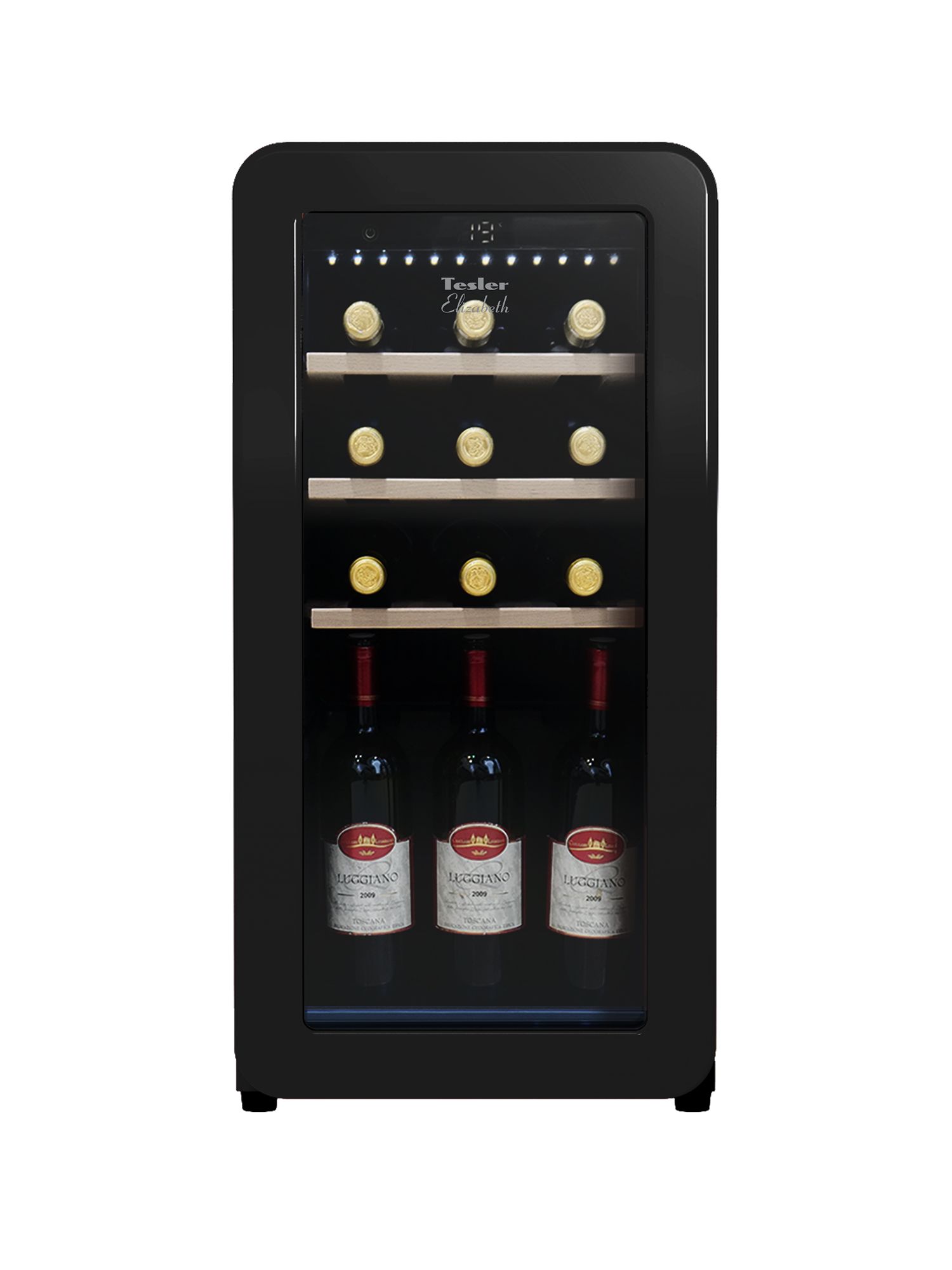 Винный шкаф Tesler CWC-188 BLACK