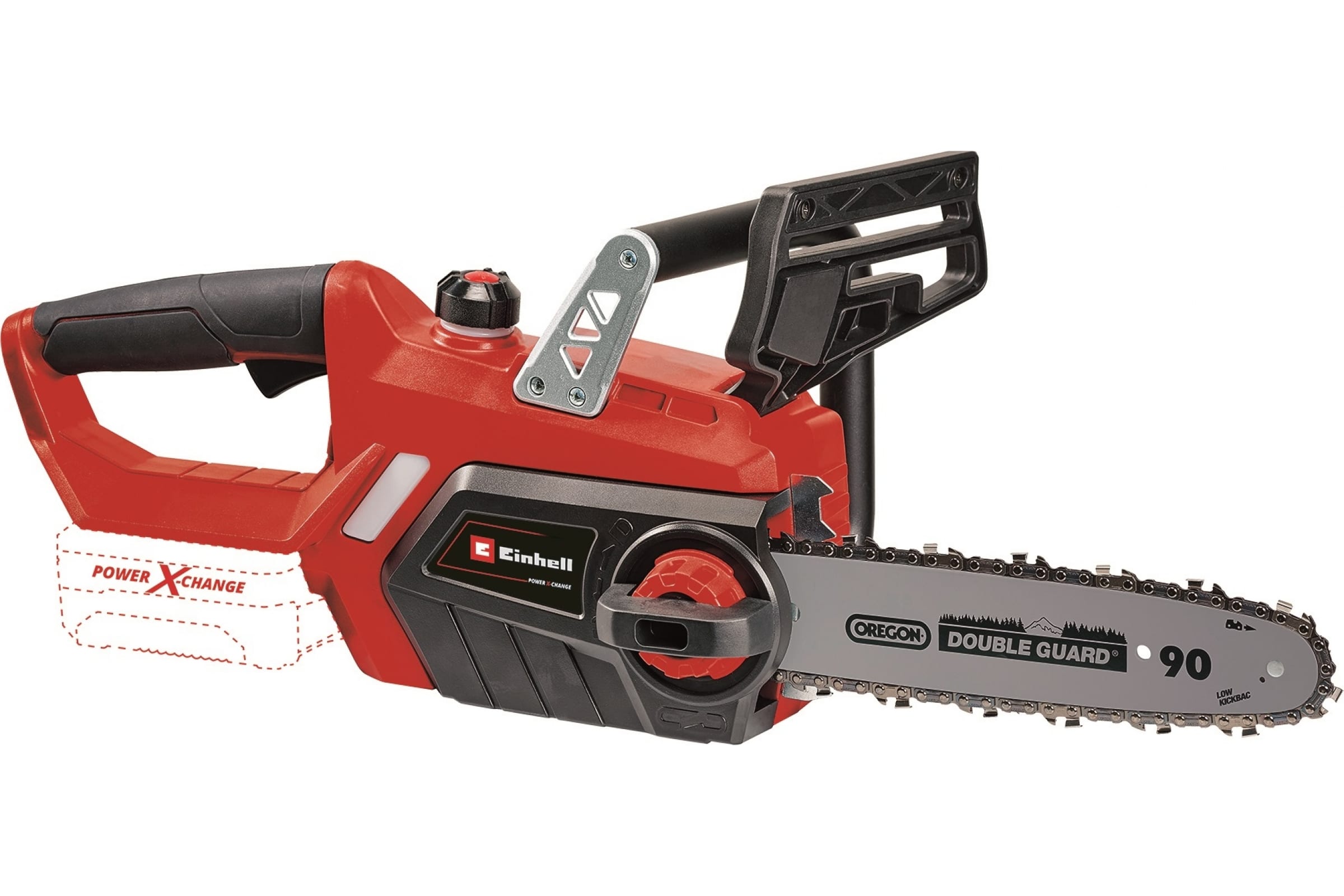 Пила цепная аккумуляторная Einhell GE-LC 18 Li Solo, 4501761 (без АКБ и ЗУ)