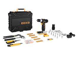 Электроинструмент Deko GCD12DU3 Set 5 Li-Ion + набор 92 предмета 063-4148