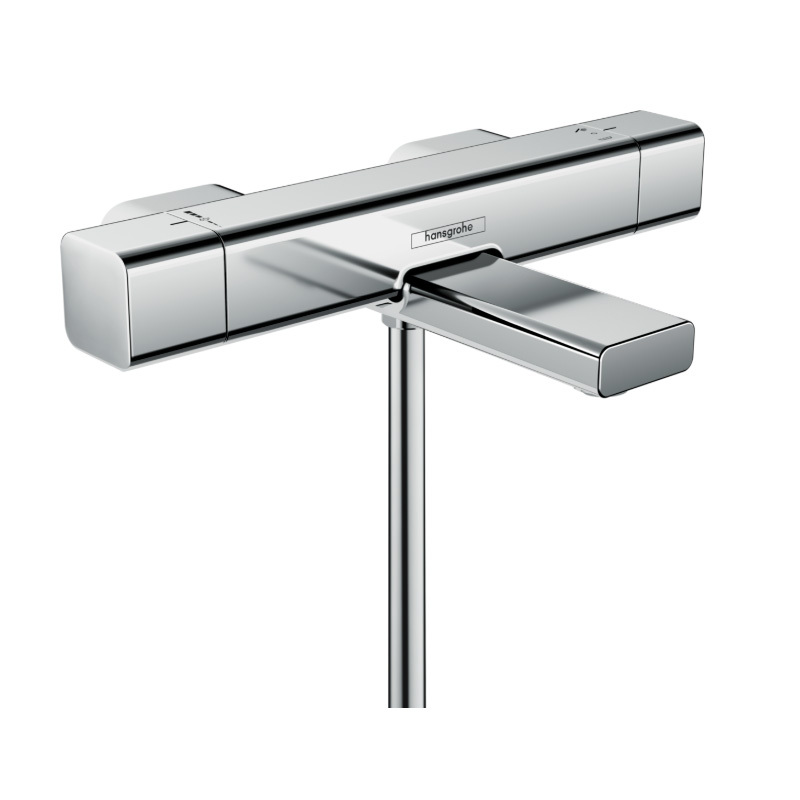Смеситель для ванны и душа термостатический Hansgrohe Ecostat E 15774000, хром