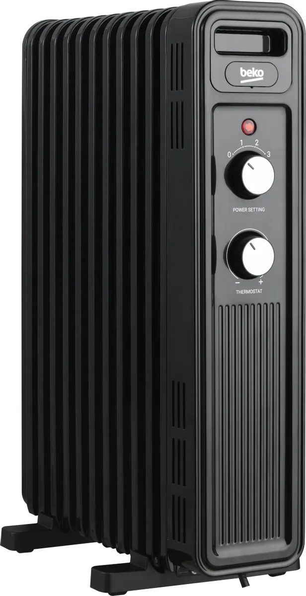 Радиатор масляный Beko RHO7323B, черный