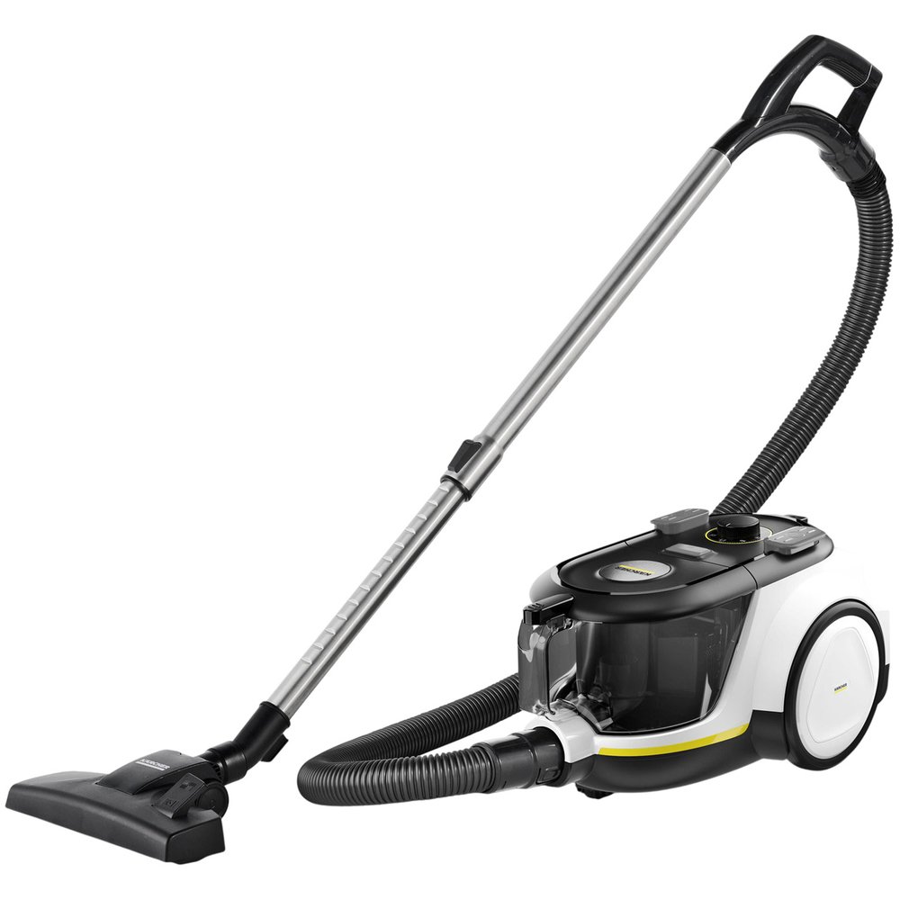 Пылесос Karcher VCC 4 CycloneX (1.349-424.0), белый/черный