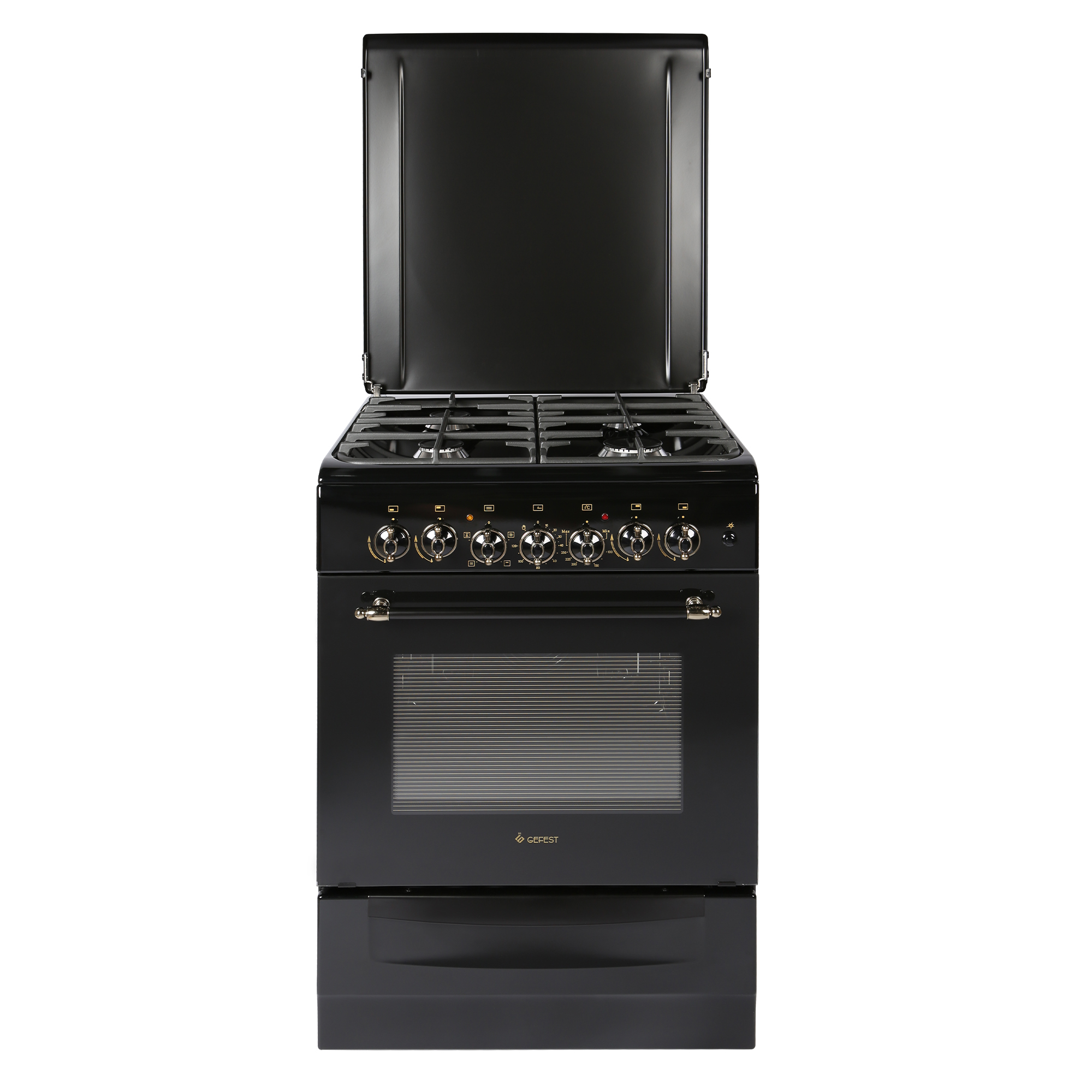 Плита комбинированная GEFEST ПГЭ 6102-02 0187, черный