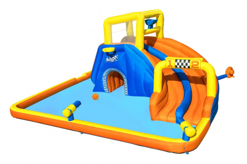 Надувной детский бассейн Bestway Super Speedway 53377