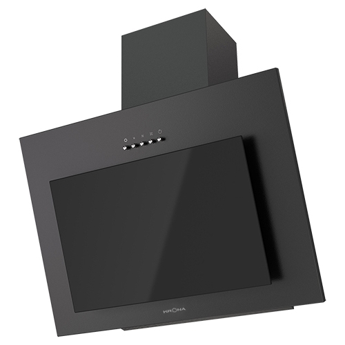Каминная вытяжка Krona Fiona 600 black PB