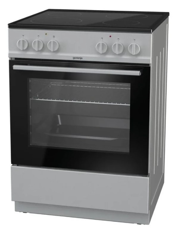 Плита электрическая Gorenje EC 6111 WG/SG серый/черный