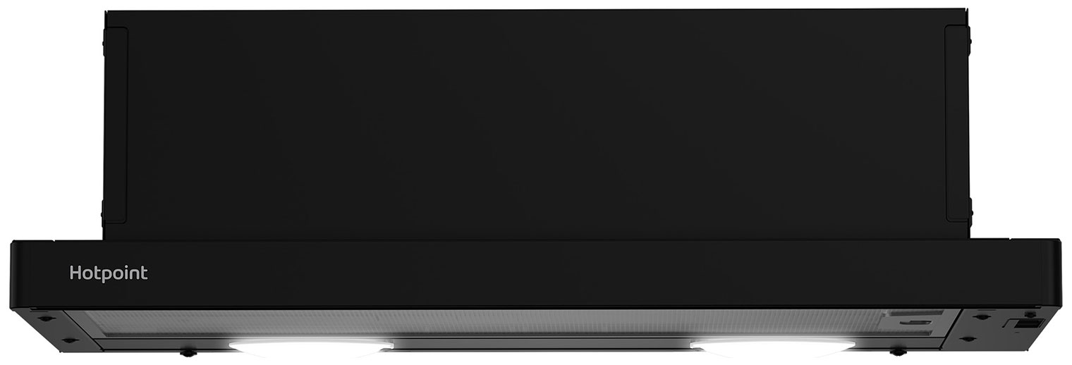 Вытяжка встраиваемая Hotpoint HPTF 62HS BL, черный