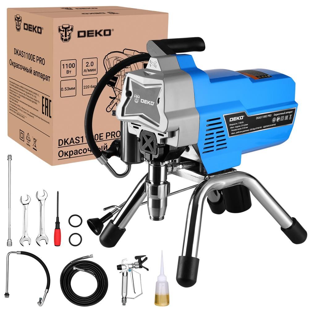 Окрасочный аппарат DEKO DKAS1100E PRO