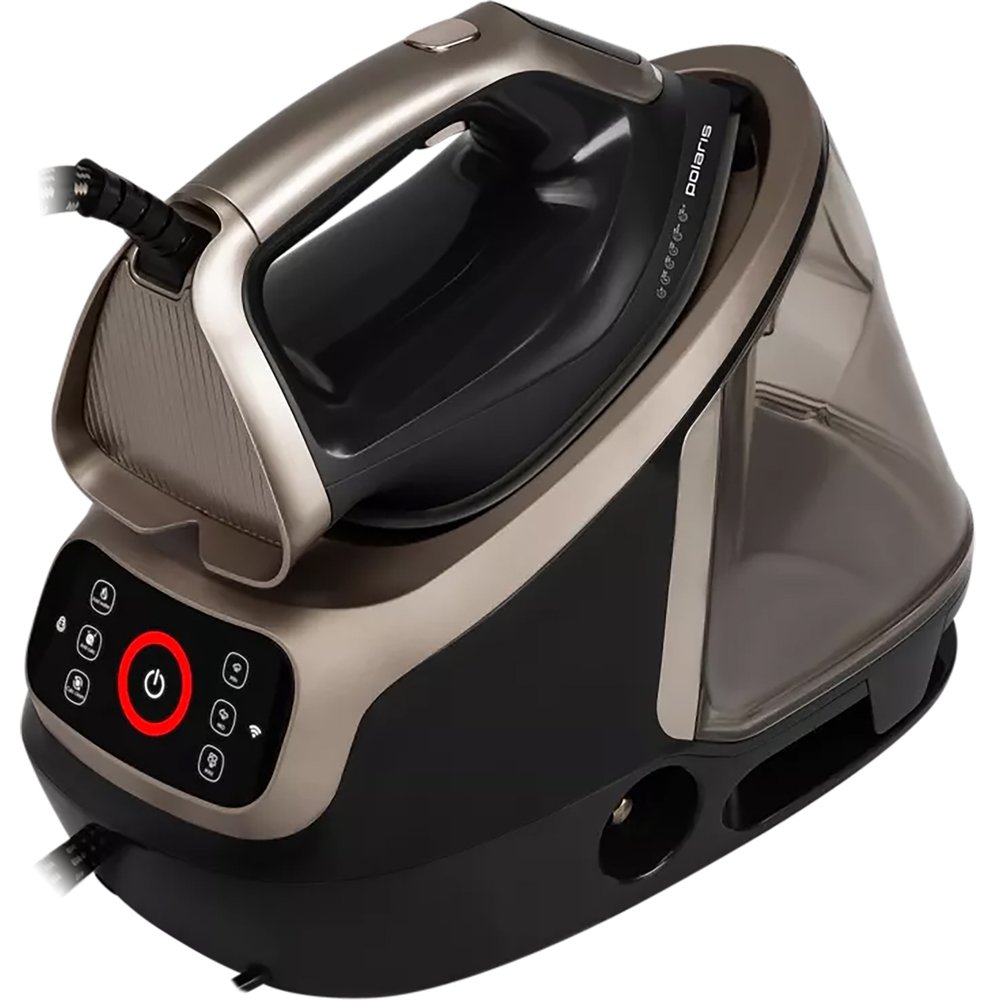 Парогенератор Polaris PSS 8010K X-Steam PRO Wi-Fi IQ Home, черный/золотой
