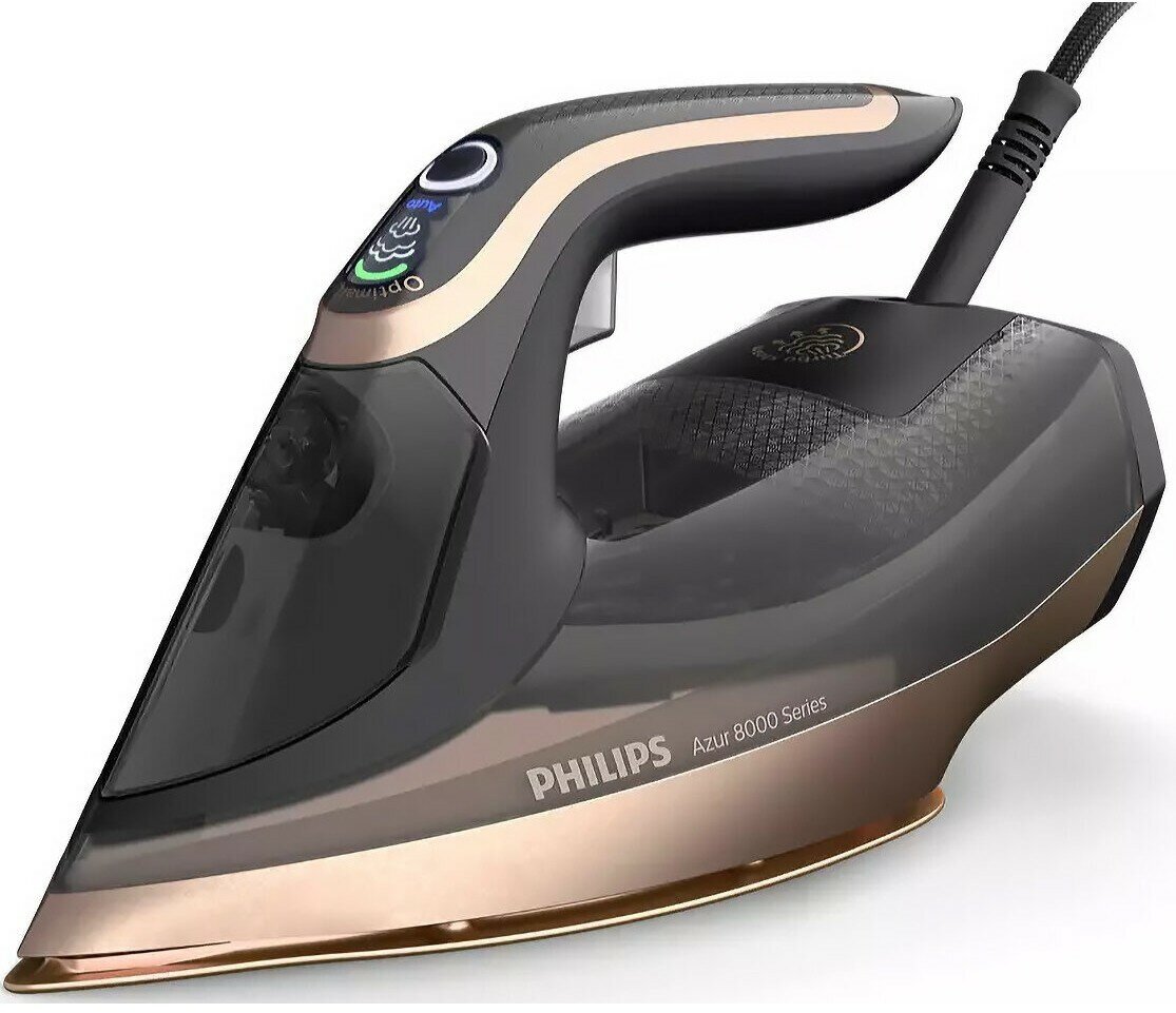Утюг паровой Philips DST 8041/80, золотистый/черный