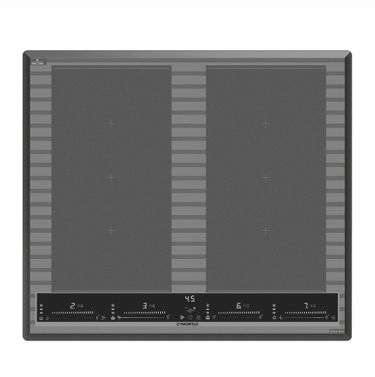 Варочная панель индукционная Maunfeld CVI594SF2MDGR LUX Inverter, графит