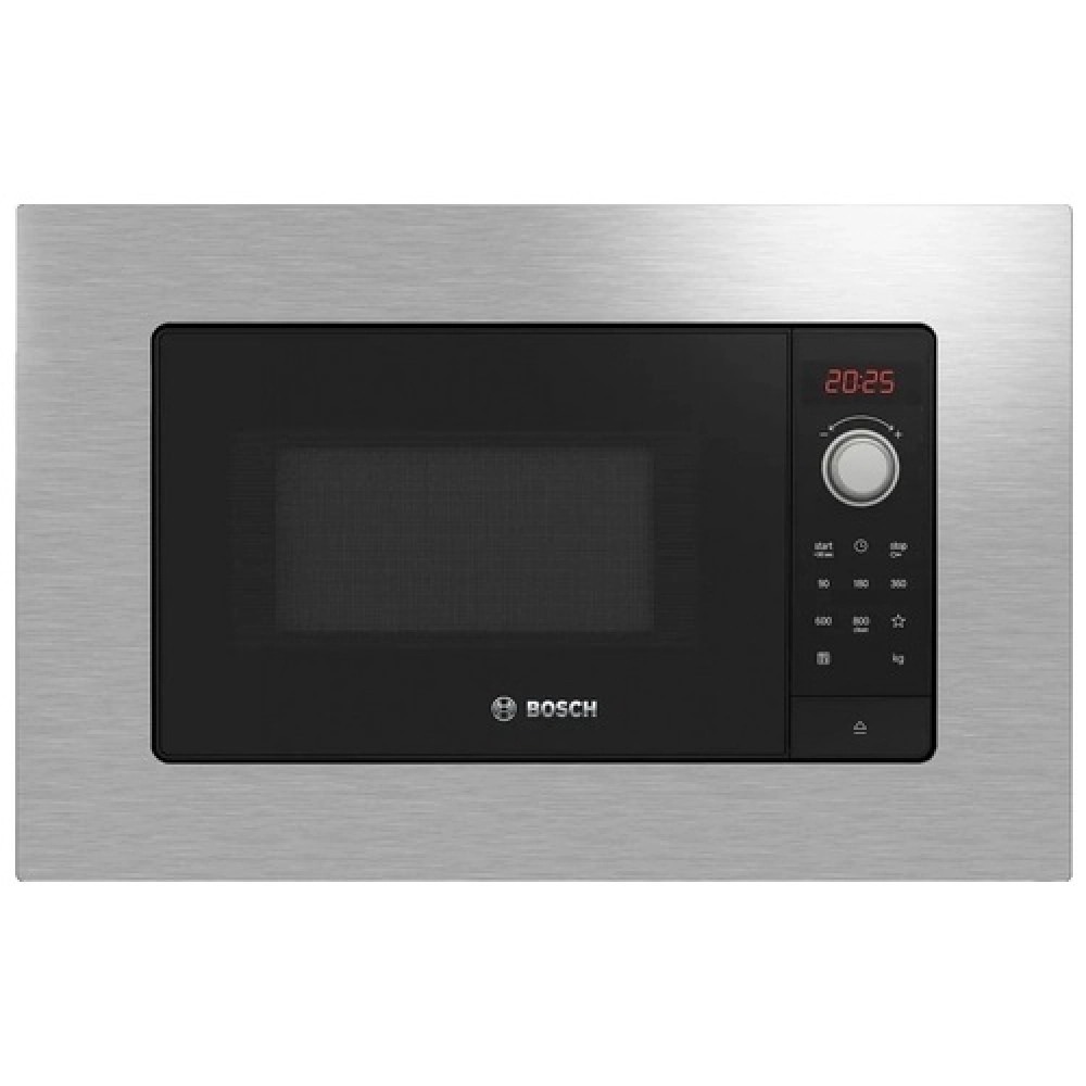 Микроволновая печь встраиваемая Bosch BFL623MS3, серебристый/черный