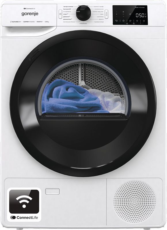 Сушильная машина Gorenje DPNE92GNLWIFI/C, белый