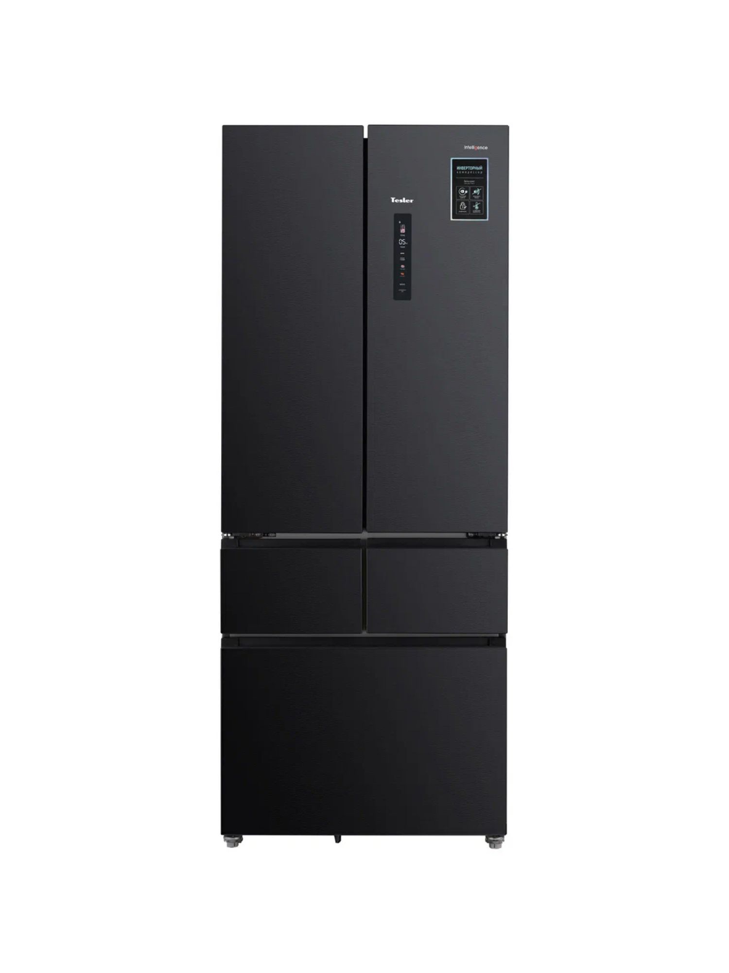 Холодильник Side-by-Side Tesler RFD-427BI Graphite