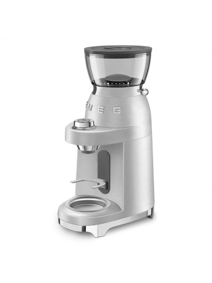 Кофемолка Smeg CGF02SSEU, алюминий
