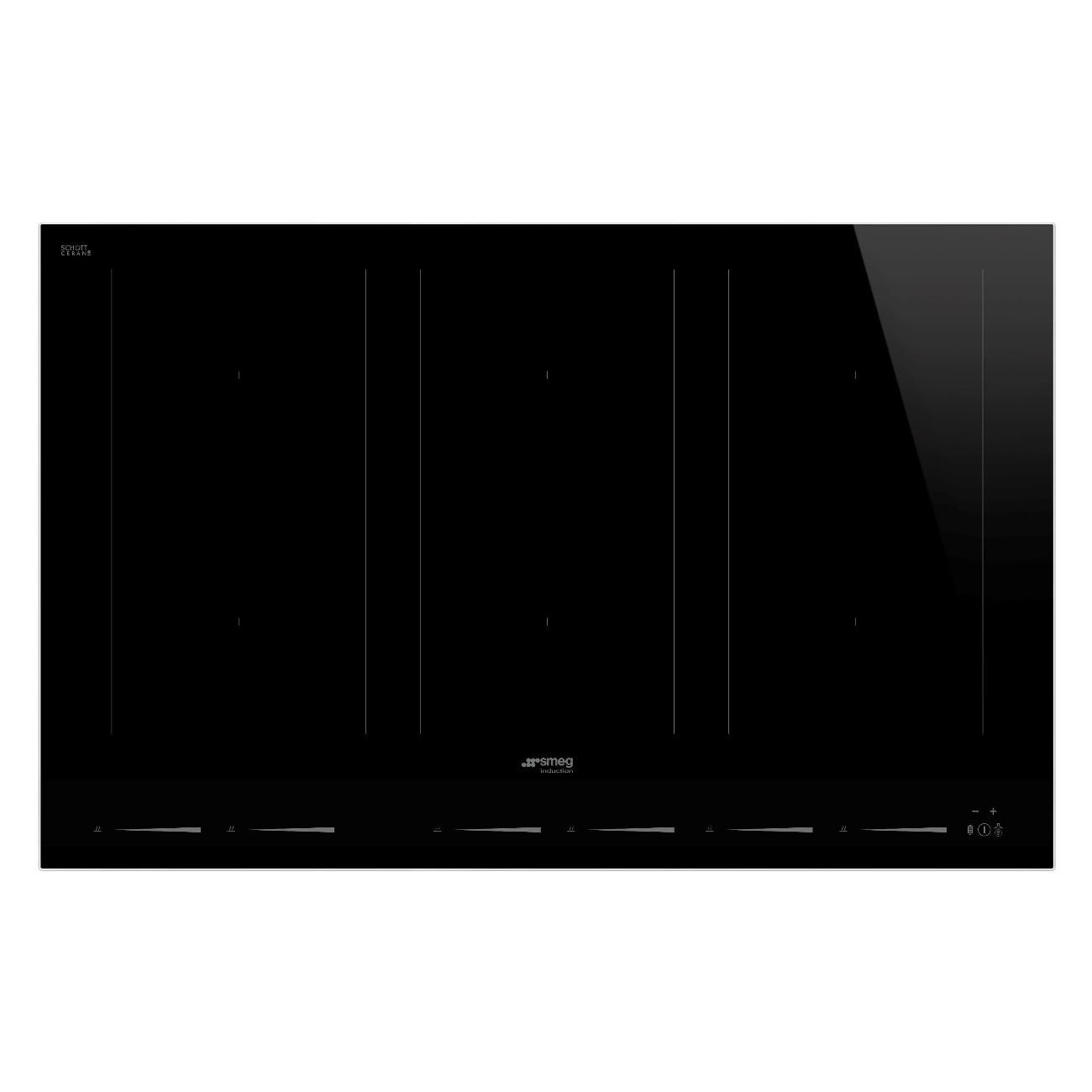 Варочная панель электрическая Smeg SE464TB, черный