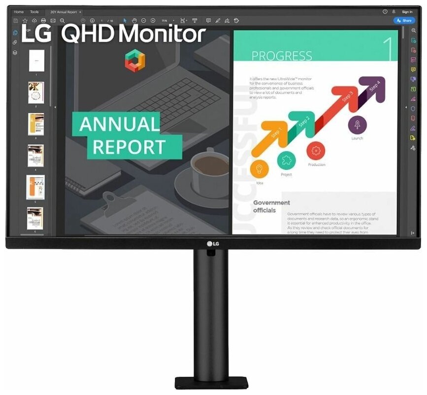 Монитор LG 27QN880-B
