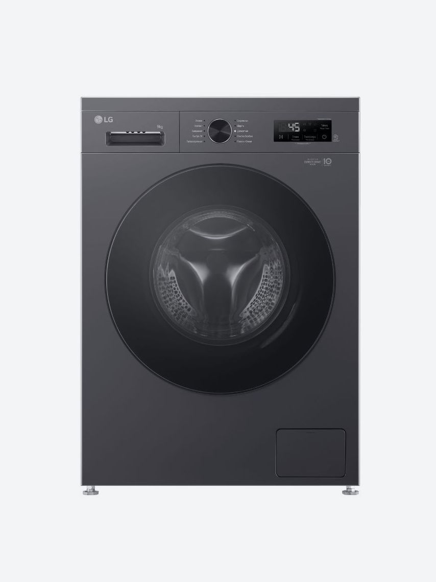 Стиральная машина LG F2Y1VS5J, графитовый серый