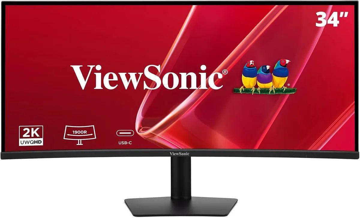 Монитор ViewSonic VA3420C-2, черный