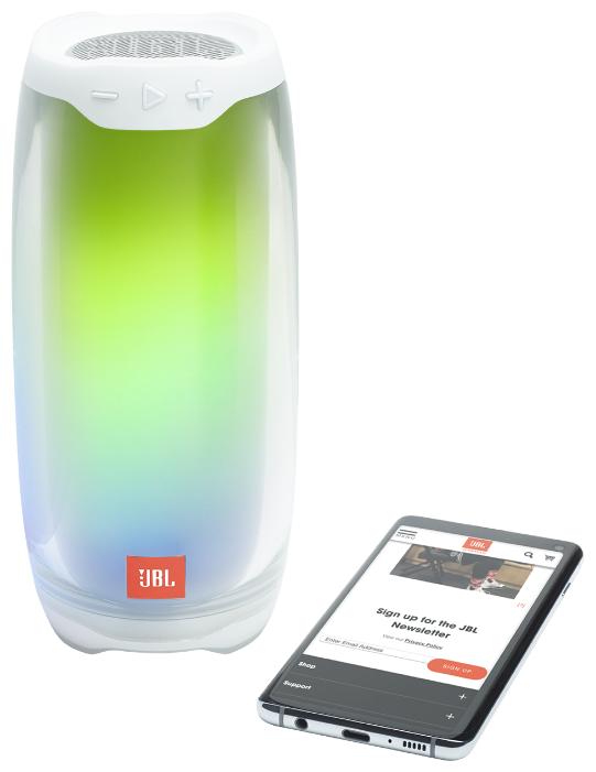 Портативная акустика JBL Pulse 4 white