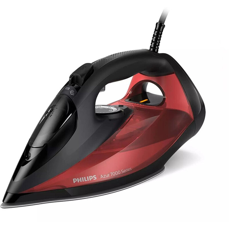 Утюг паровой Philips Azur 7000 Series DST7022/40, черный/красный