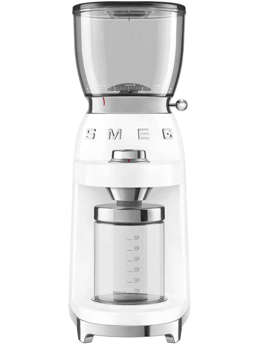 Кофемолка Smeg CGF11WHEU, белый