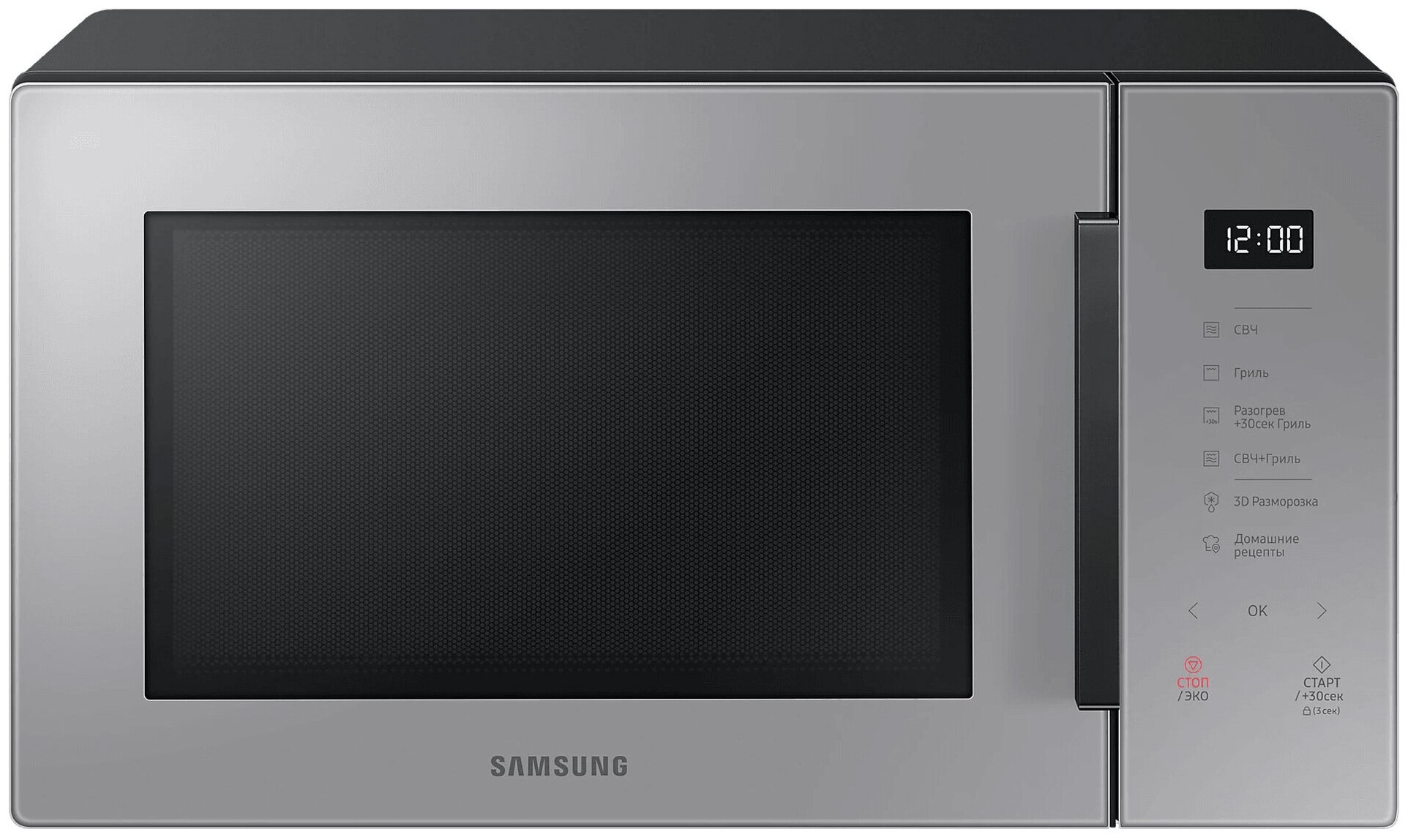 Микроволновая печь с грилем Samsung MG30T5018AG/BW
