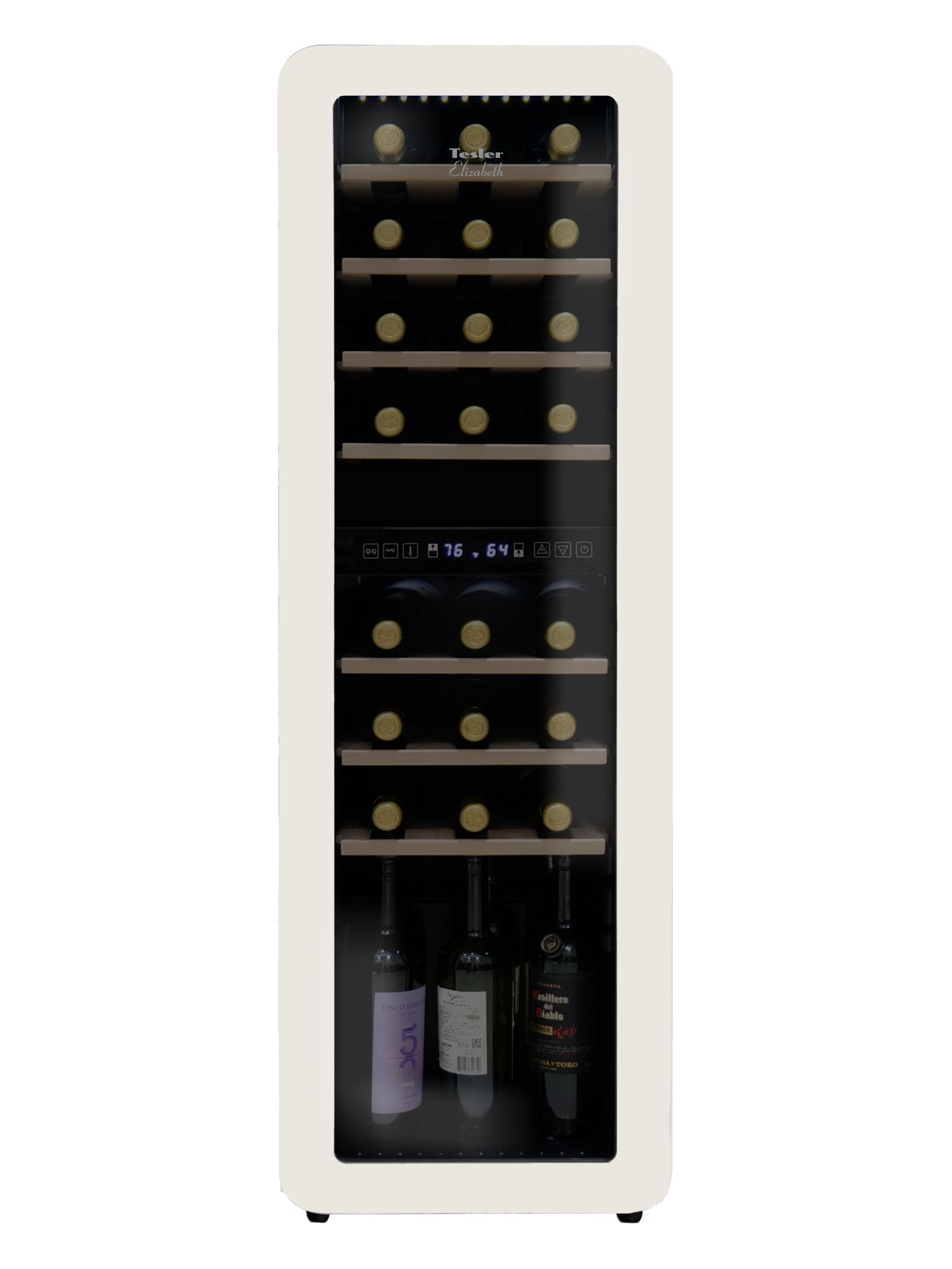 Винный шкаф Tesler CWC-308 IVORY