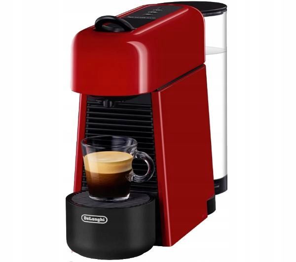 Кофеварка капсульная DeLonghi Essenza Plus EN200.RAE, красный/черный