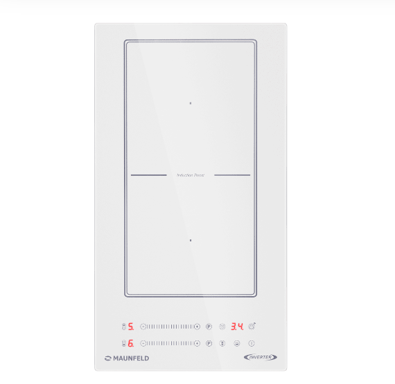 Варочная панель индукционная Maunfeld CVI292S2BWH Inverter, белый