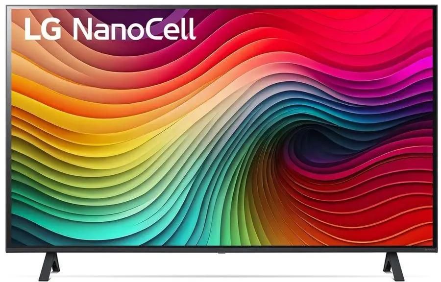 Телевизор LG 43NANO80T6A, синяя сажа
