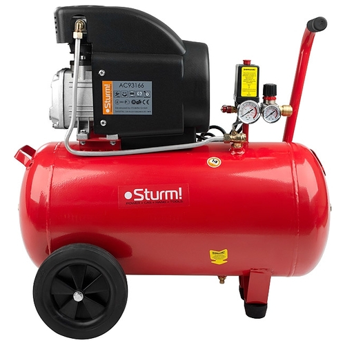 Компрессор масляный Sturm AC93166, 50 л, 1.6 кВт