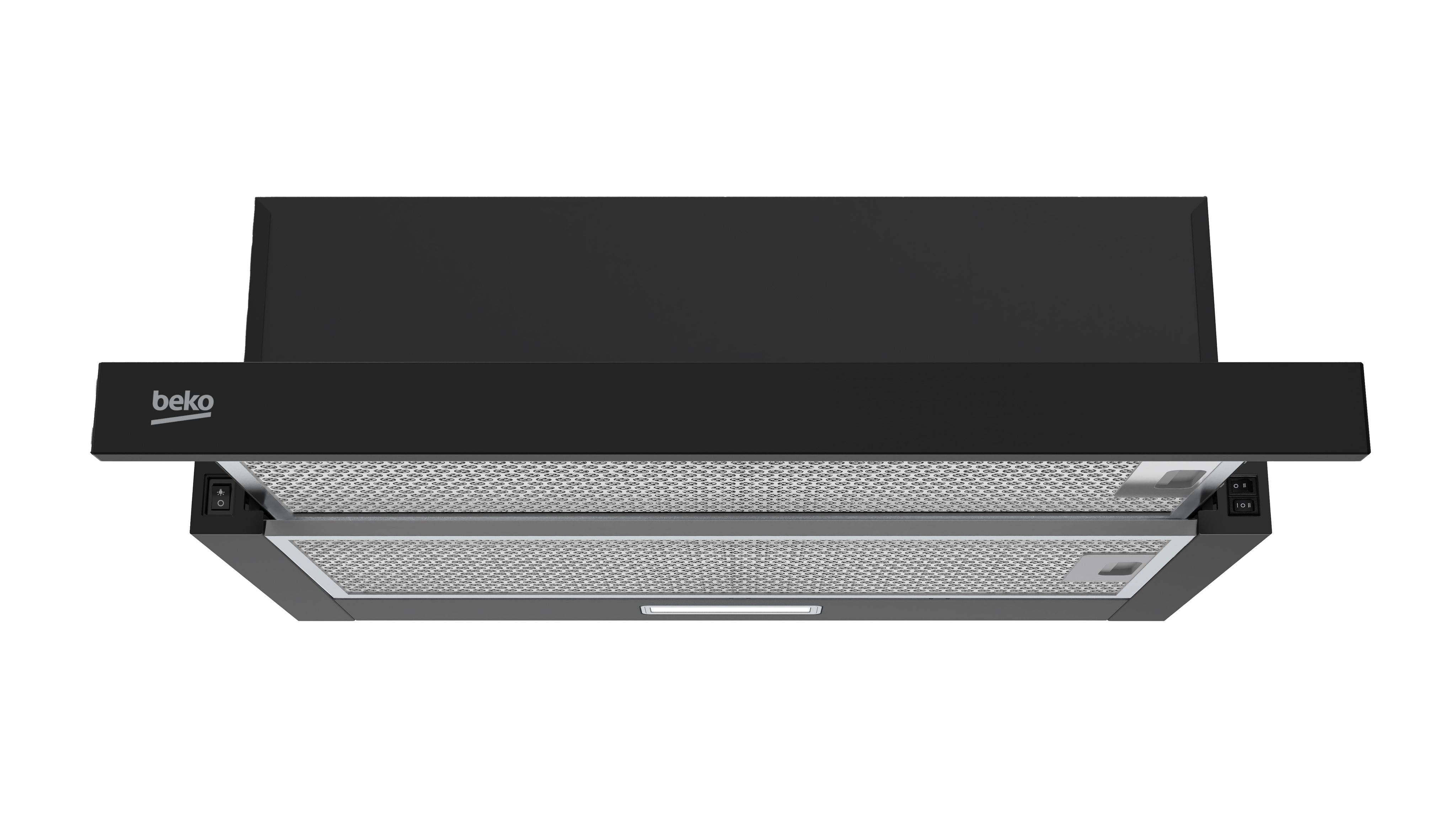 Вытяжка встраиваемая Beko BHNT613R4CB, черный