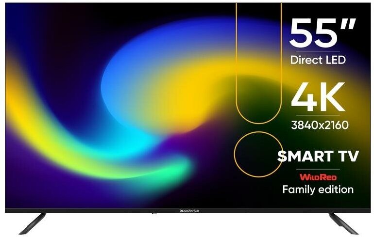 Телевизор Topdevice TDTV55BS06U_BK