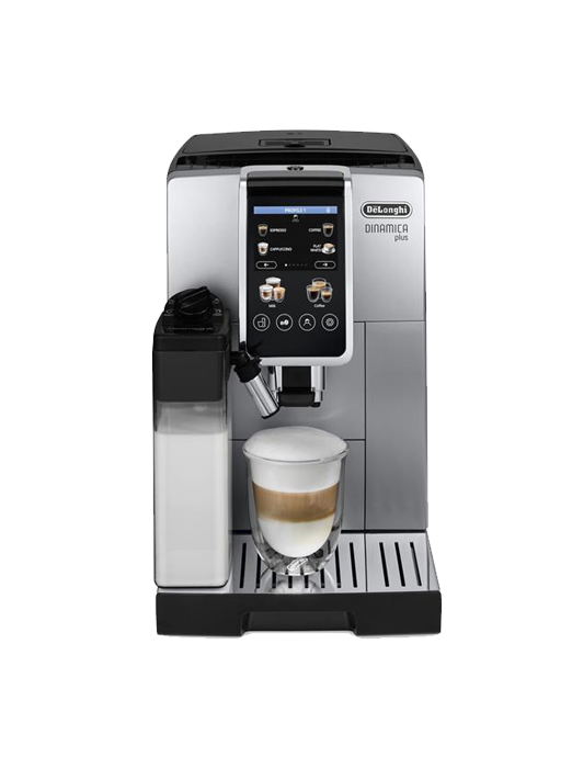 Кофемашина автоматическая DeLonghi ECAM380.85.SB, серебристый/черный