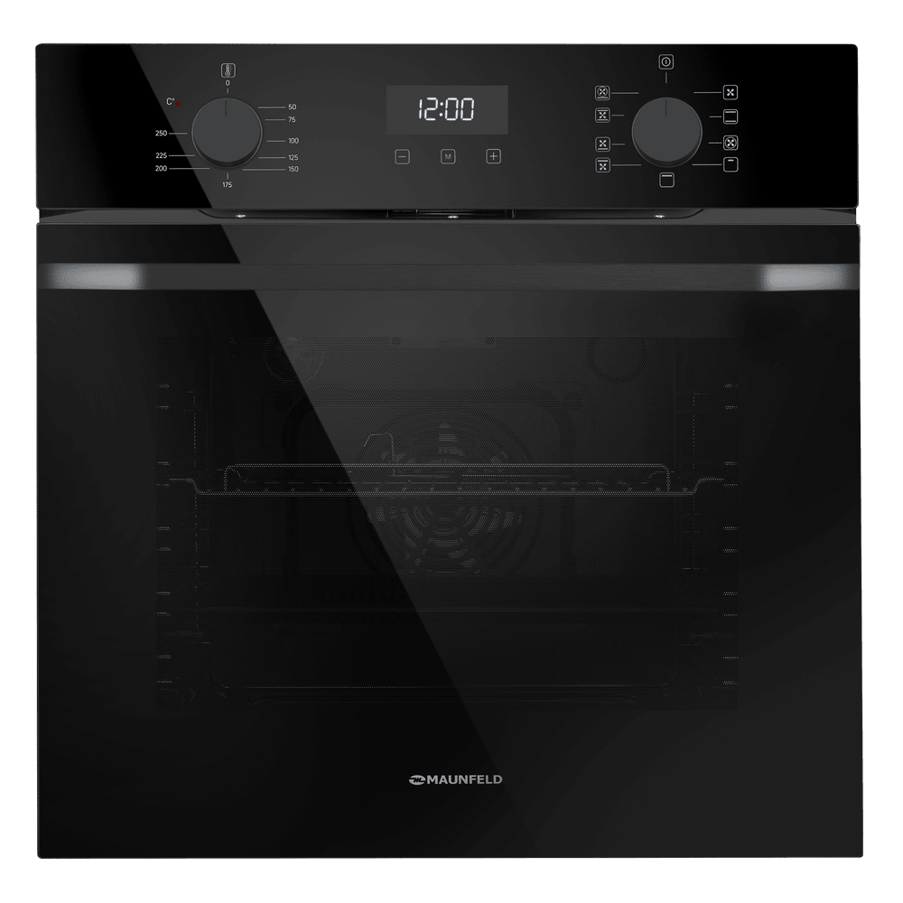 Духовой шкаф электрический Maunfeld EOEM7610B2, черный