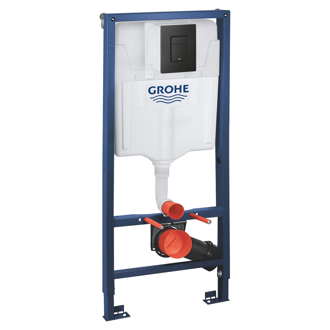 Система инсталляции для унитаза Grohe Rapid SL 38811KF0 (с кнопкой 38966KF0 черный и креплением)