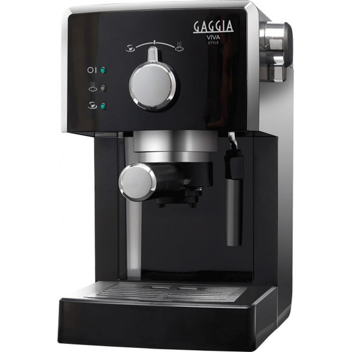 Кофеварка рожковая Gaggia Viva Style Focus AL BLK (RI8433/11), черный