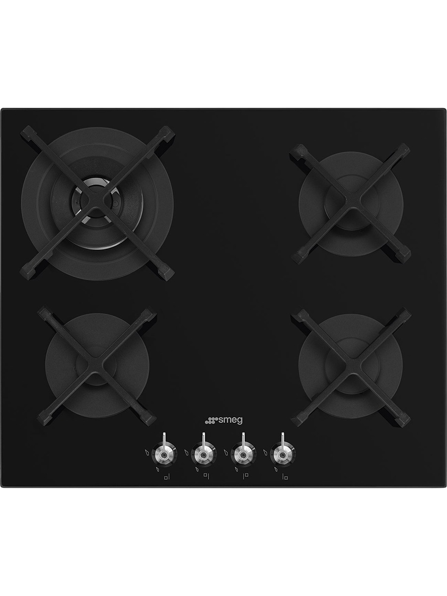 Варочная панель газовая Smeg PV364N, черный