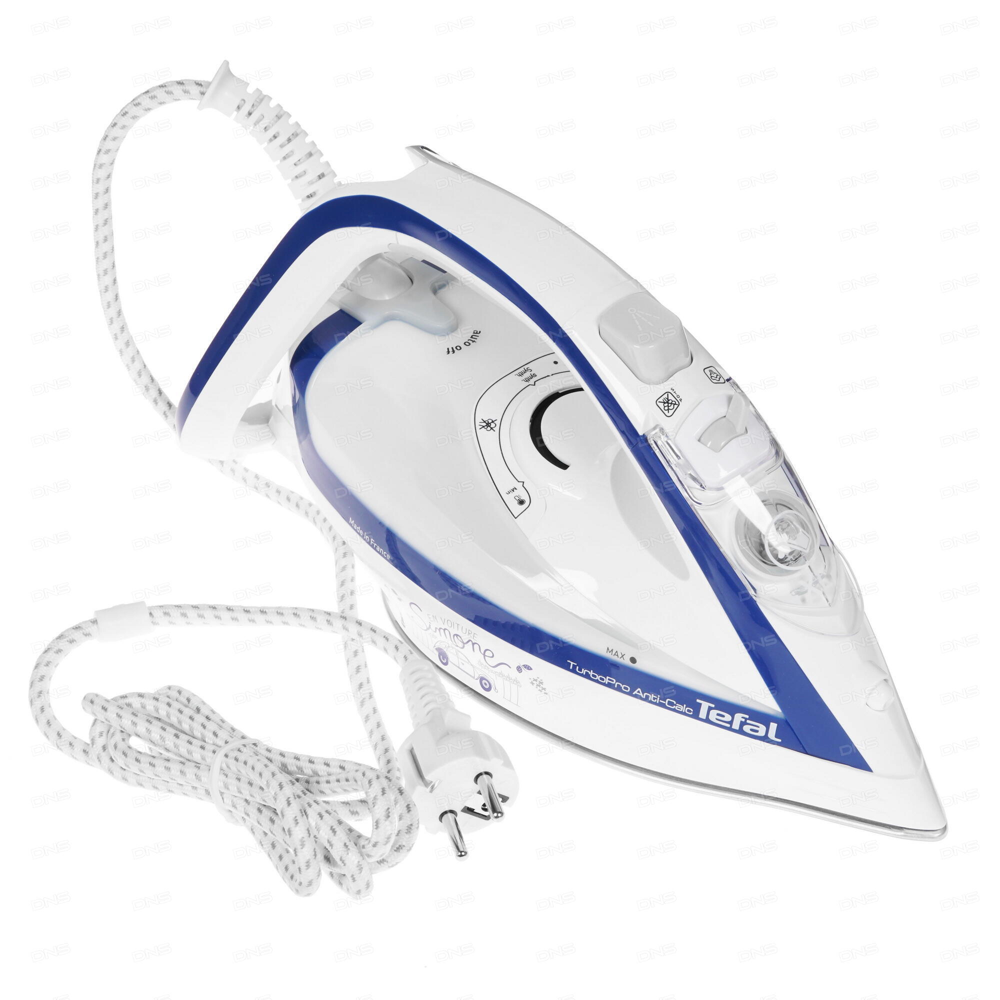 Утюг Tefal FV5677E0 2800Вт белый