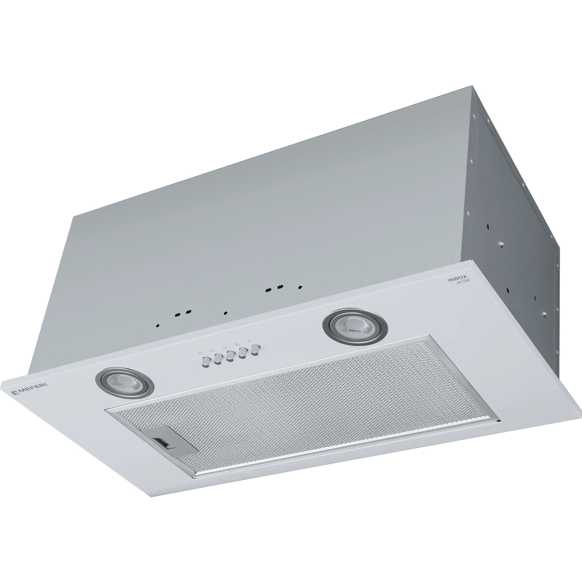 Вытяжка встраиваемая Meferi INBOX60WH ULTRA, белый