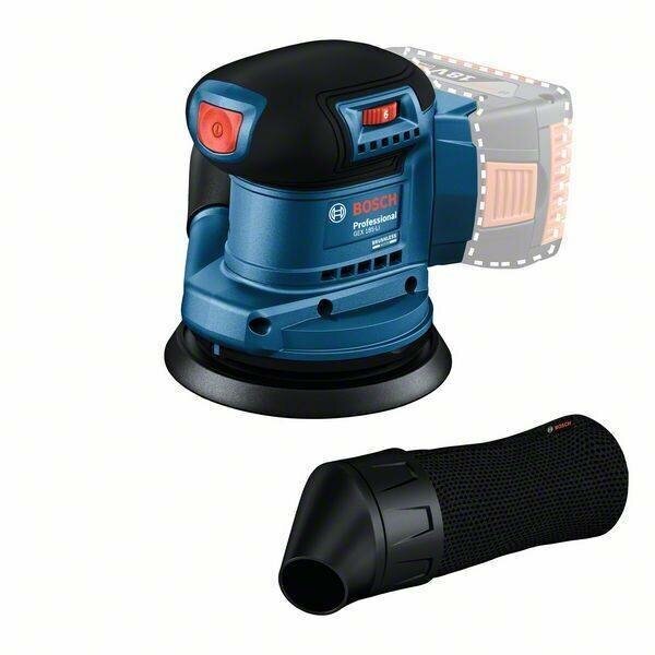 Шлифмашина эксцентриковая Bosch GEX 185-Li 06013A5020