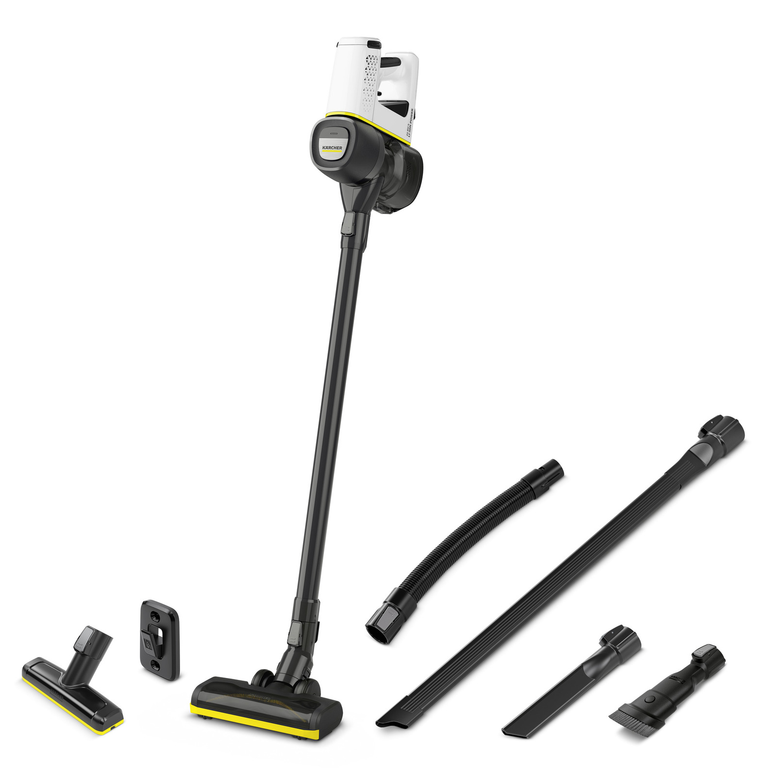 Пылесос вертикальный Karcher VC 4 Cordless myHome Car (1.198-632.0), черный/белый