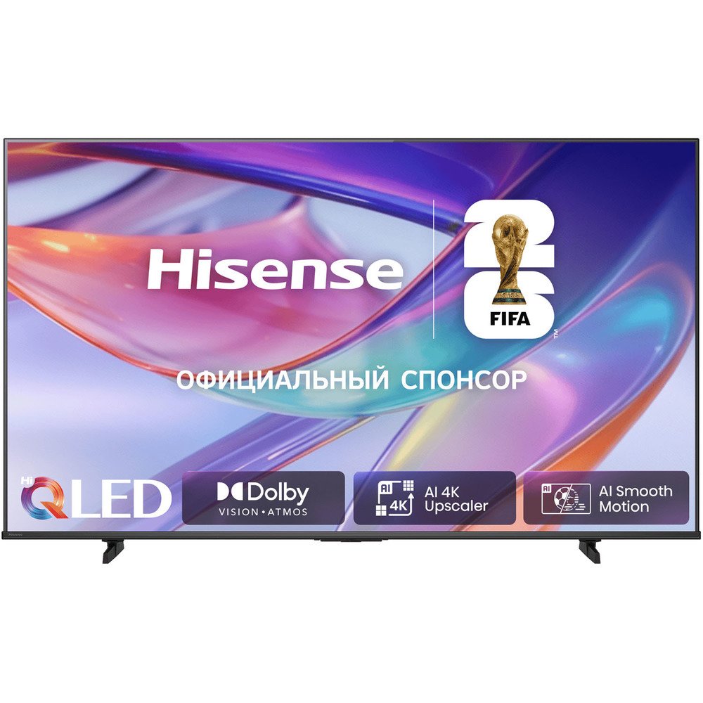Телевизор Hisense 75E7S, черный