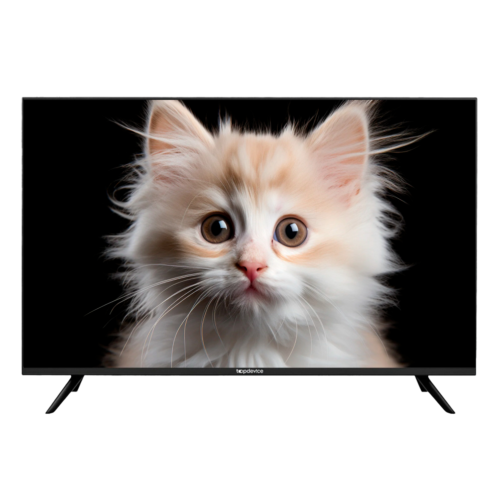 Телевизор Topdevice TDHTV43YUH_BK, черный